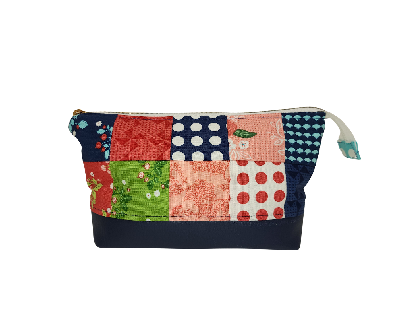 Patchwork Zippy Pouch